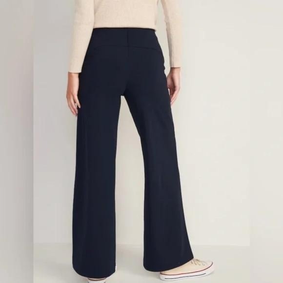 NWT Old Navy High-Waisted PowerSoft Wide-Leg Pants for Women - Picture 4 of 9